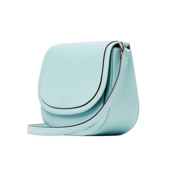 KATE SPADE - 😻 Authentic Roulette Leather Saddle Bag - Picture 5 of 10